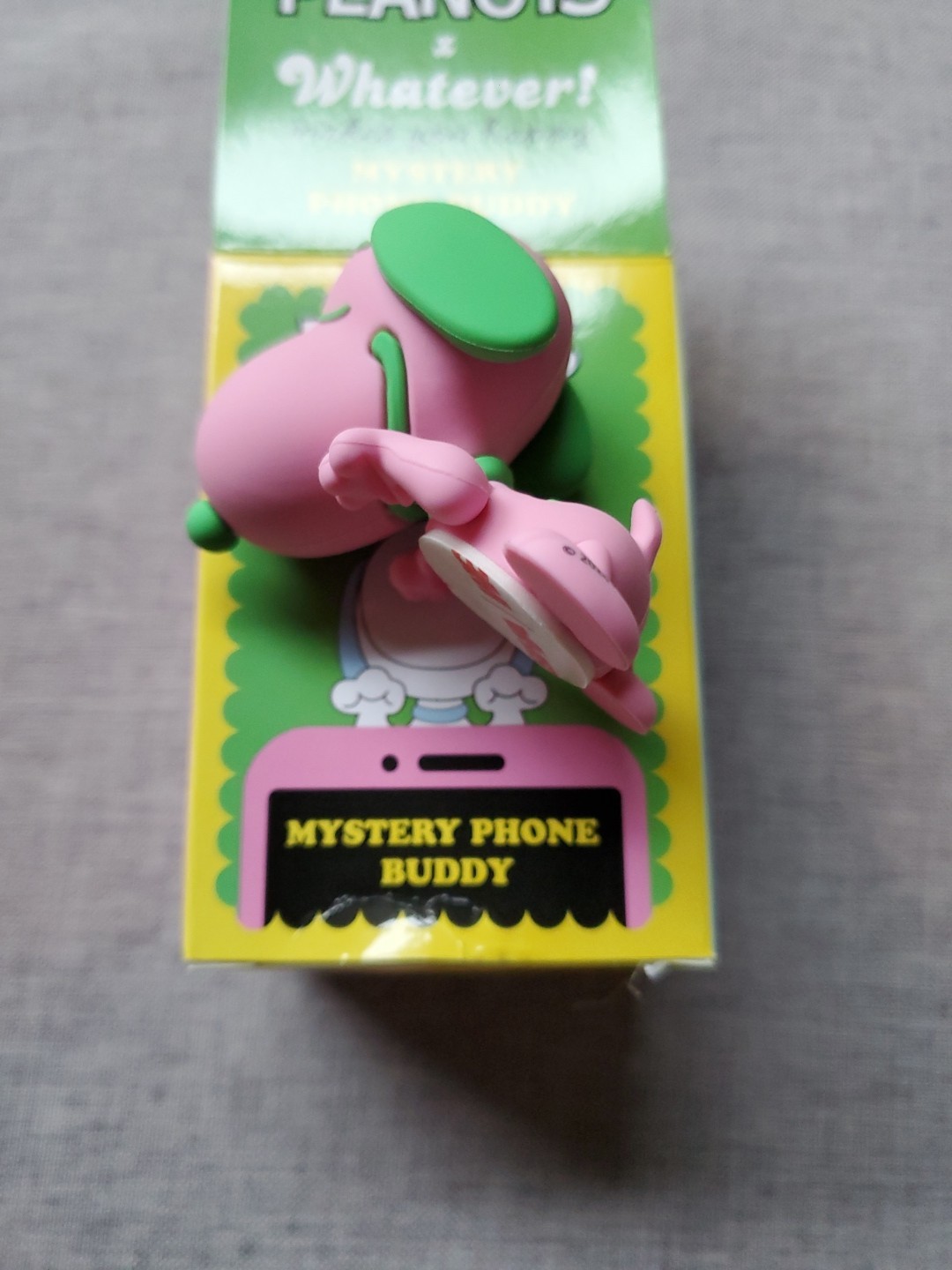 Whatever Peanuts Sherbet Spring Snoopy Phone Buddy Blind Box - PINK