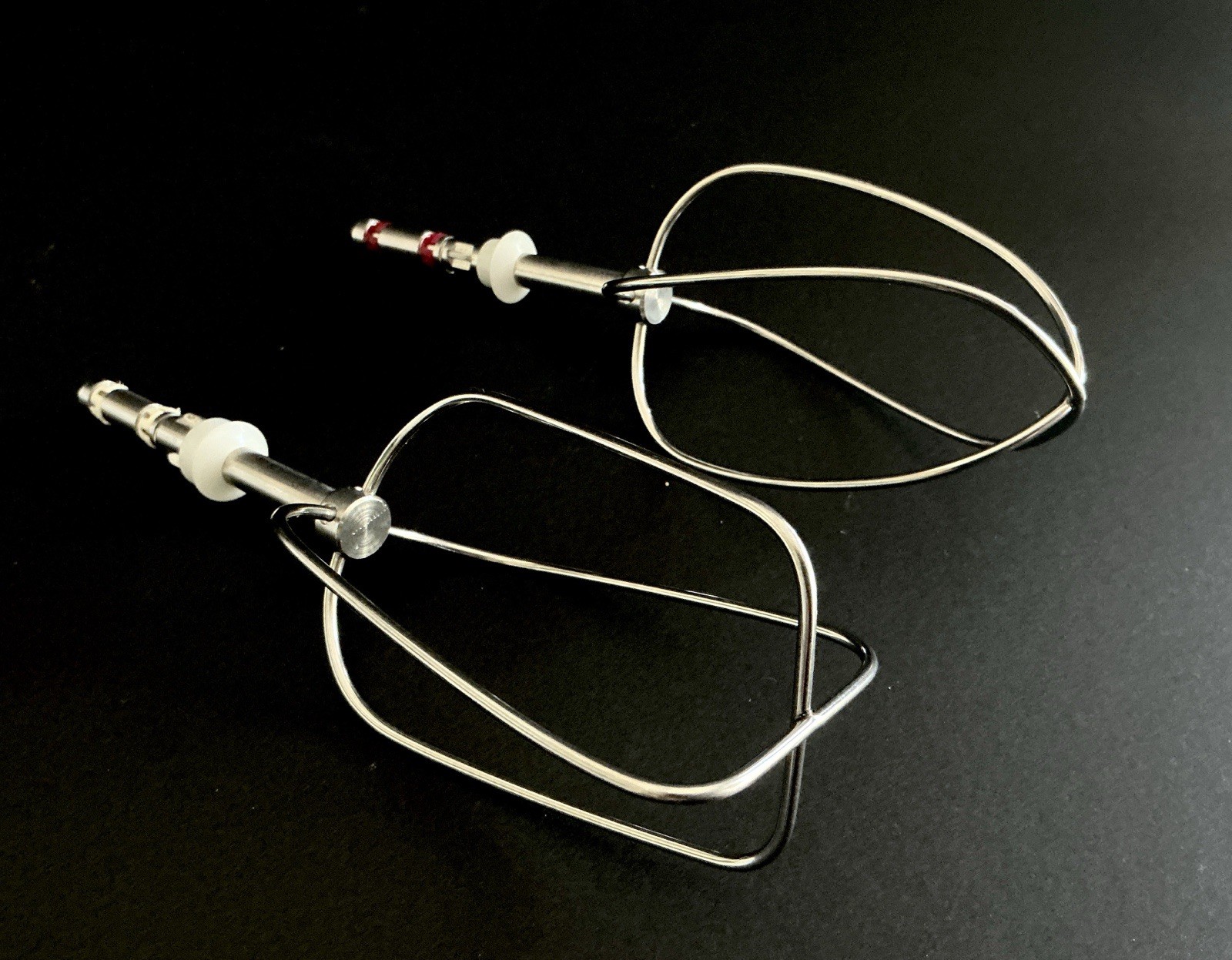 Wire Whip Whisk Beaters  Sunbeam Mixmaster Heritage Series Model 2346  Red/White