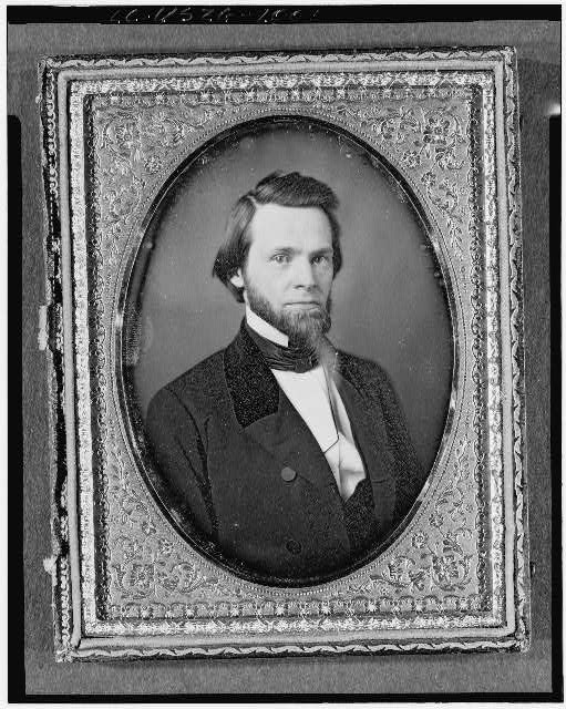 Photo:John Sherman 1850s  Portrait Republican Politician Ohio