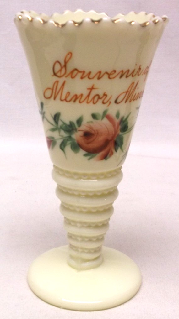 Souvenir of Mentor Minnesota Vase
