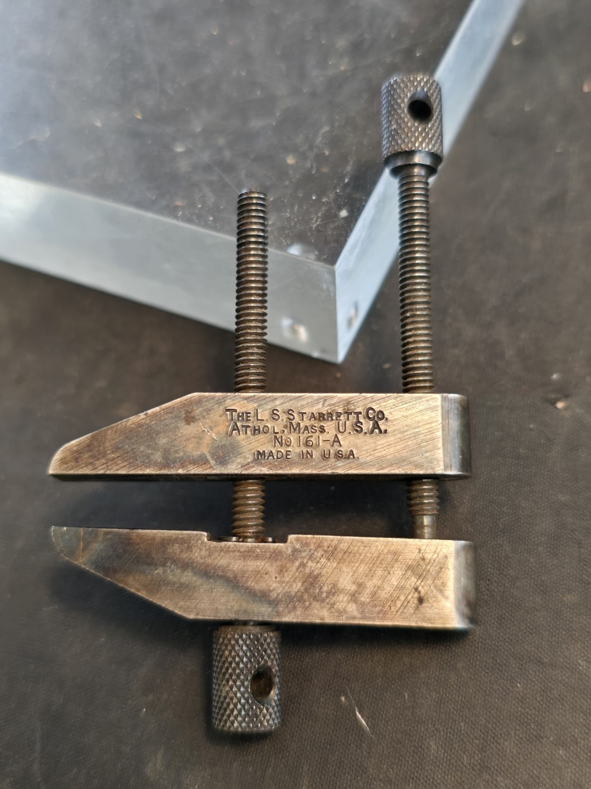 Vintage L.S. Starrett Co. No. 161-A Machinist Parallel 2\