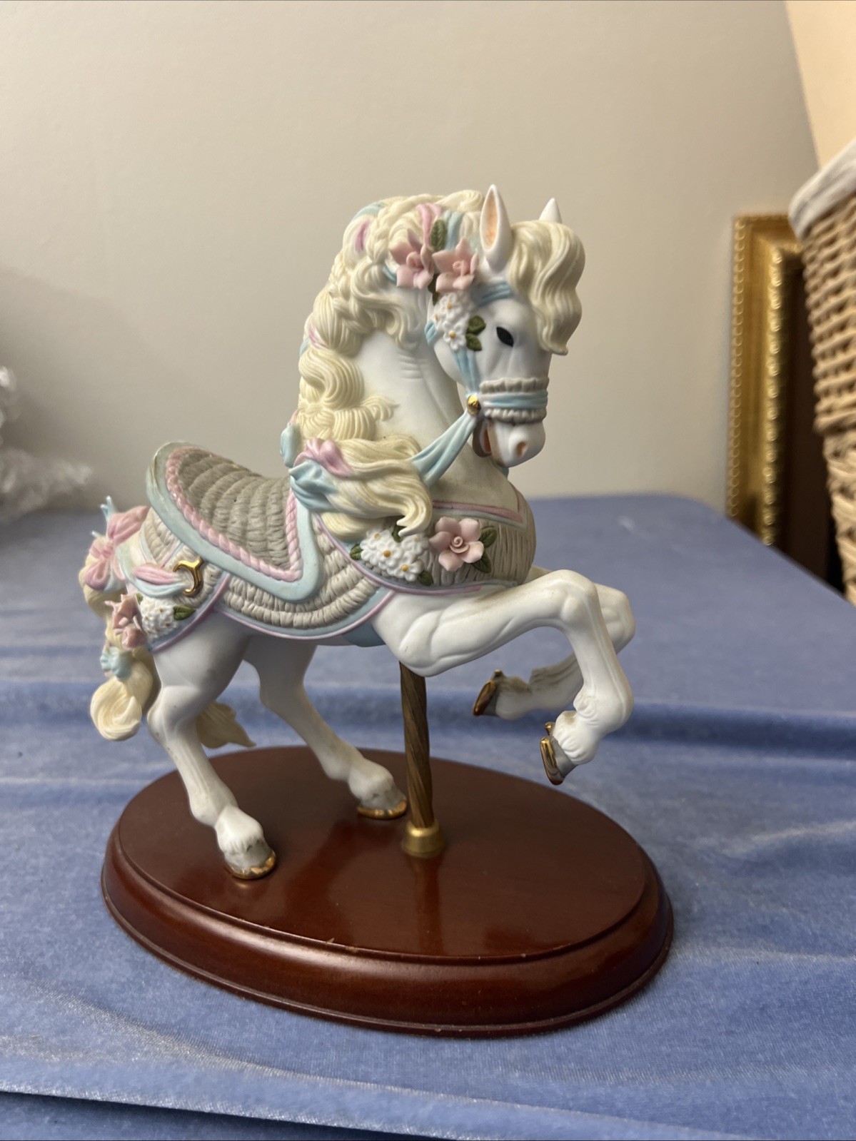 1987 Lenox Carousel Horse with Certificate of Authenticity--Excellent Condition