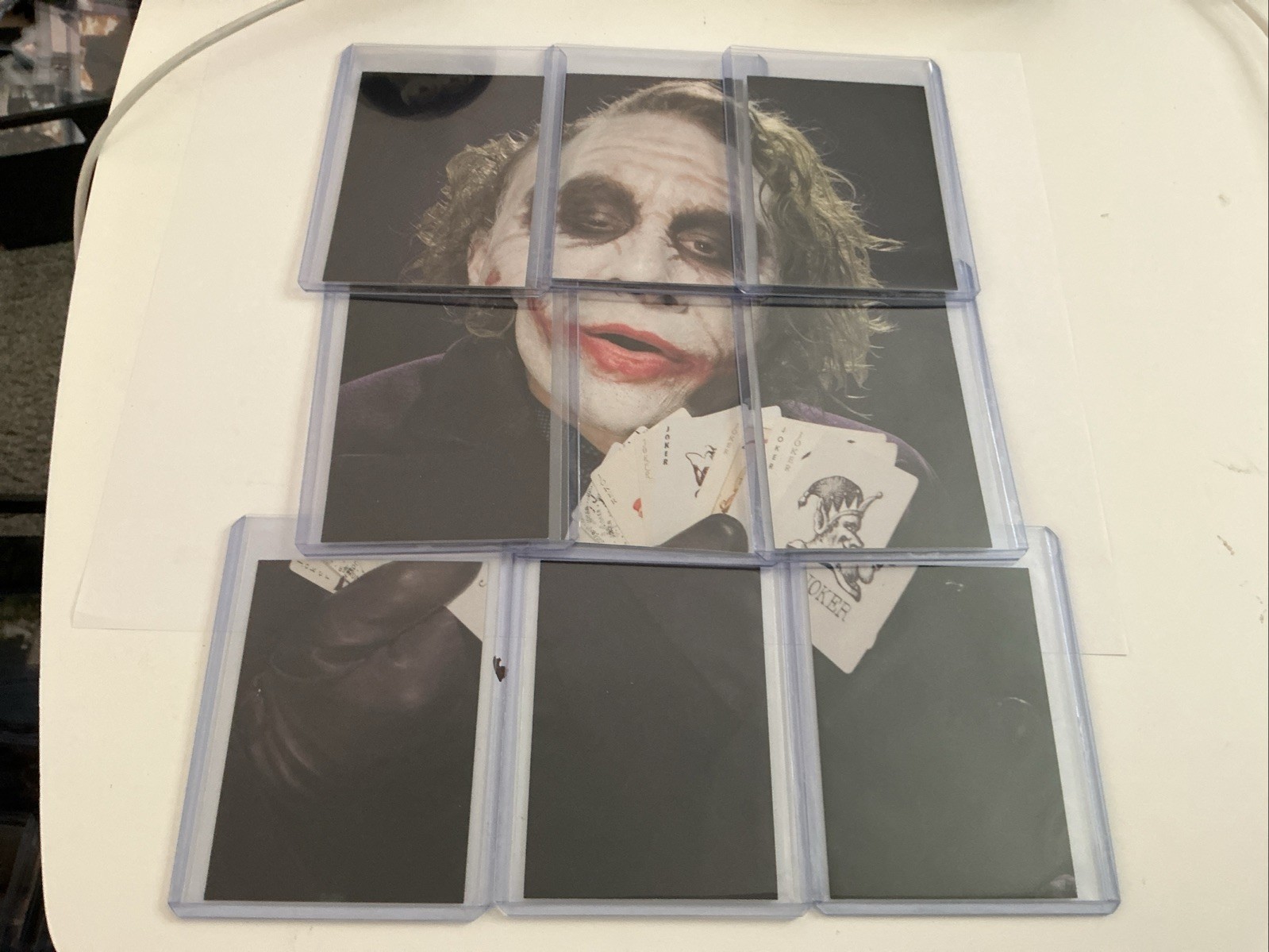 (9) 2008 PGM The Dark Knight Batman JOKER ROOKIE SSP Heath Ledger RC Very Rare