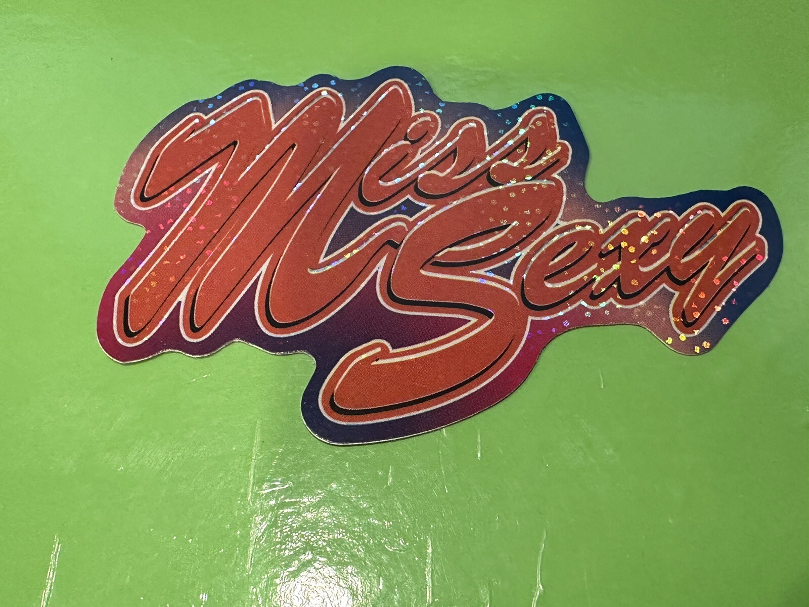 2002 Allstars Holofoil Vending Stickers # 8 of # 15- Miss Sexy