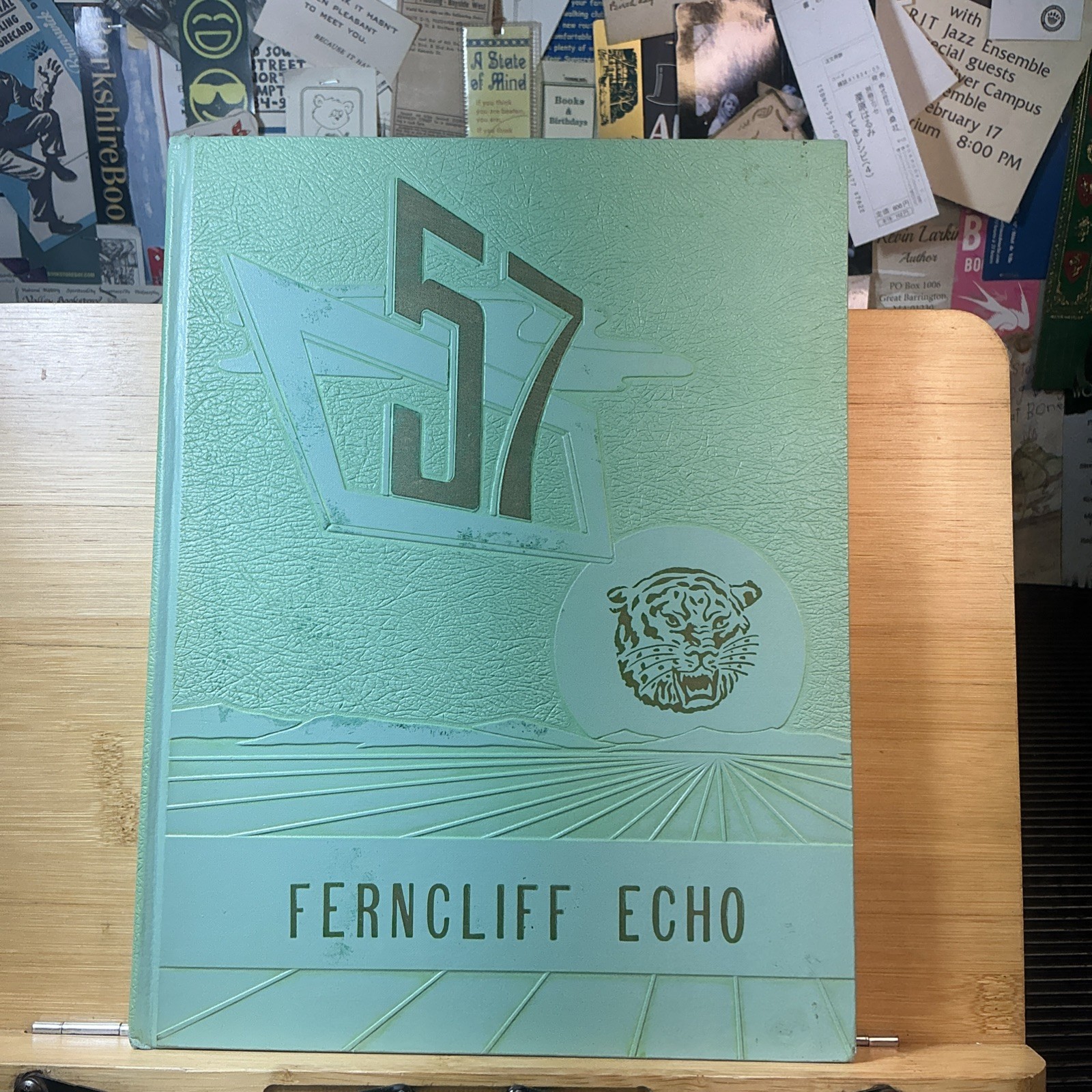 1957 Ferncliff Echo Lee High School Yearbook Lee, Massachusetts 