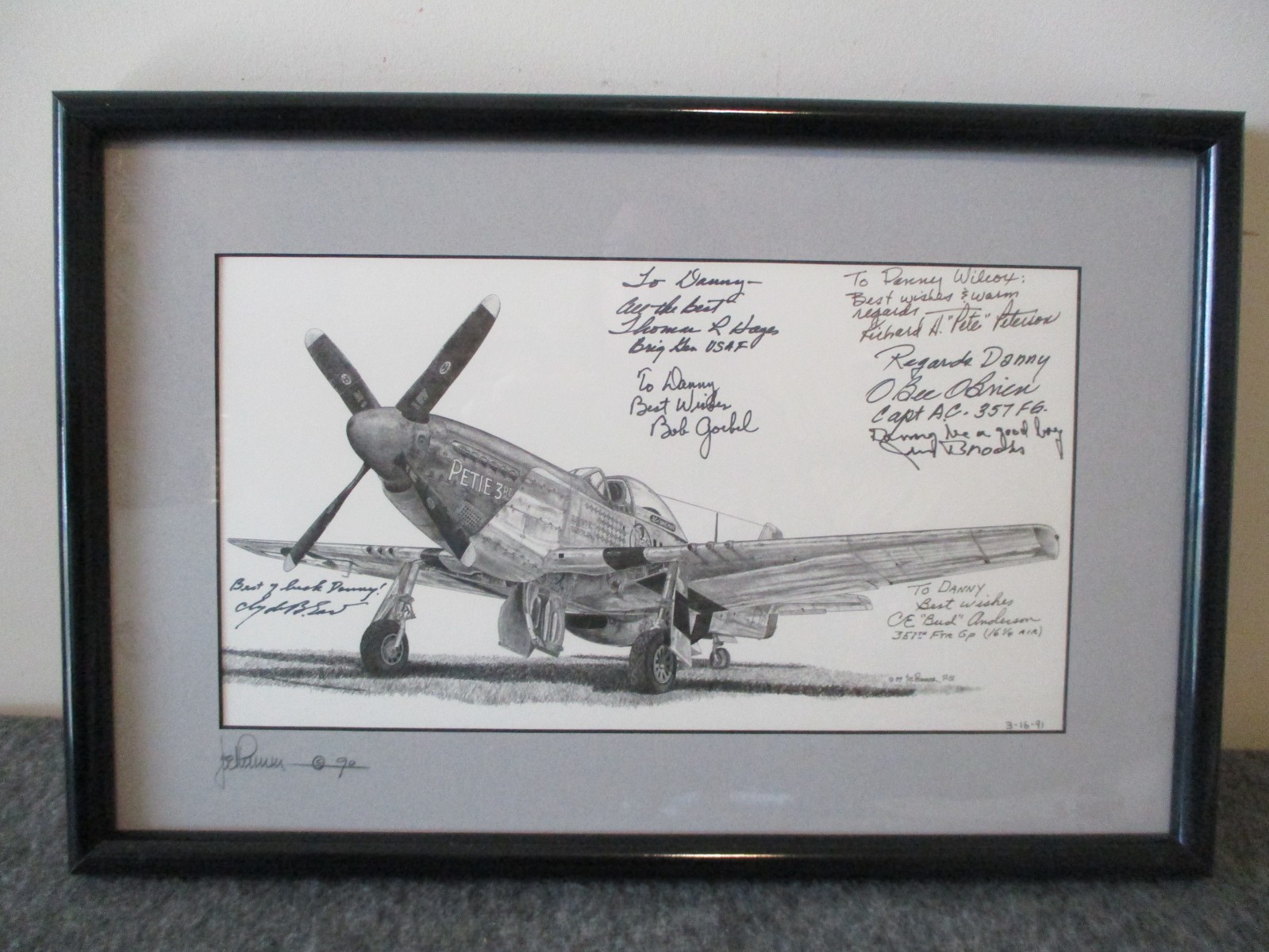WWII P-51D MUSTANG \