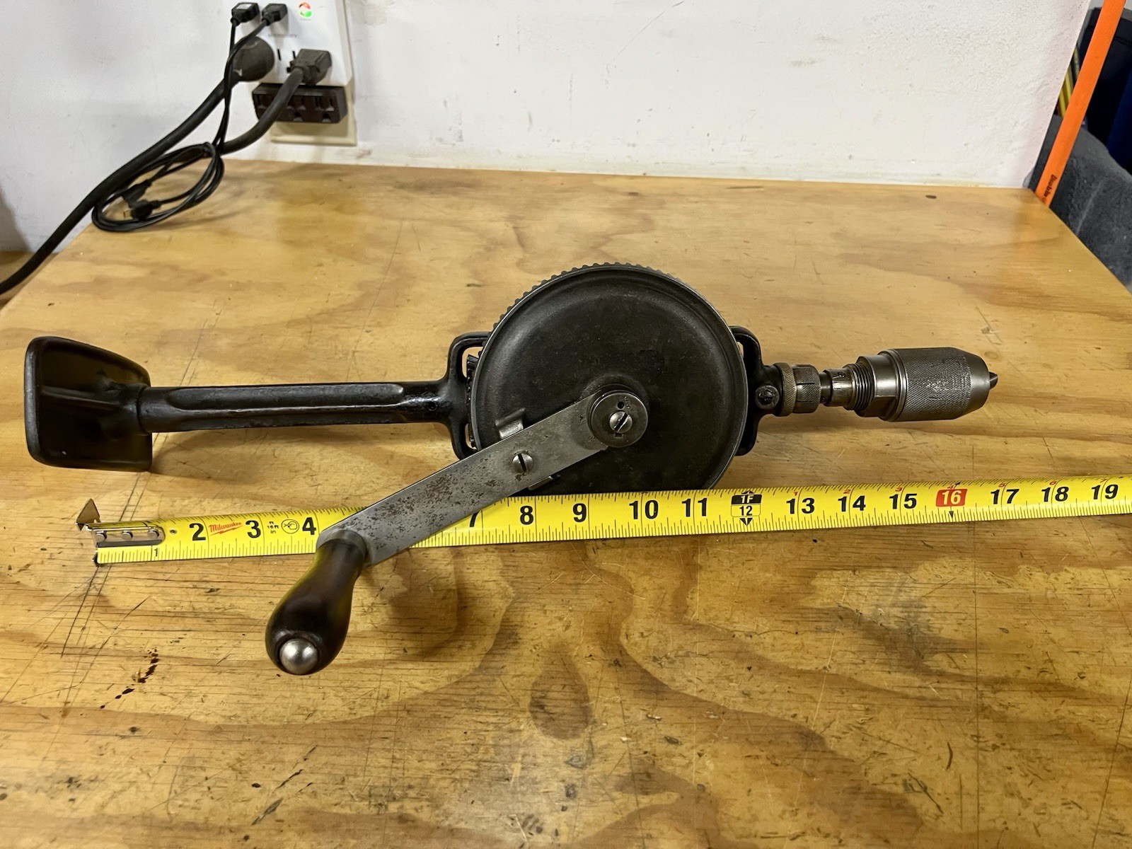 Vintage North Bros Yankee No 550 With 5 Functions Breast Drill, Shop Ready, Nice