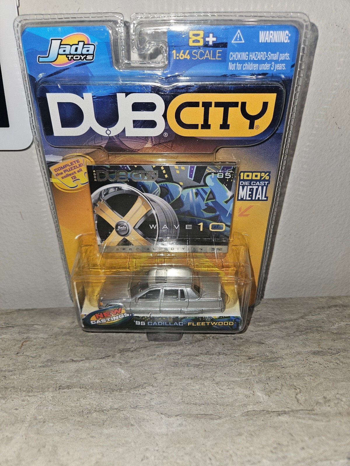 Jada Toys DUB City 1:64 Scale \'85 Cadillac Fleetwood Die-Cast Model Jada Toys DUB City 1:64 Scale \'85 Cadillac Fleetwood Die-Cast Model