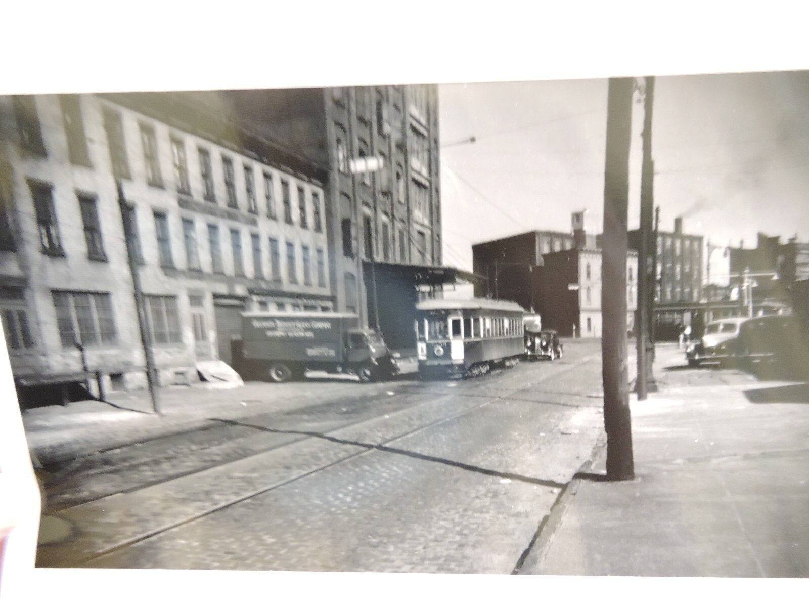 1946 Greenpoint? Brooklyn New York City NYC Trolley 8x10 Photo Reprint