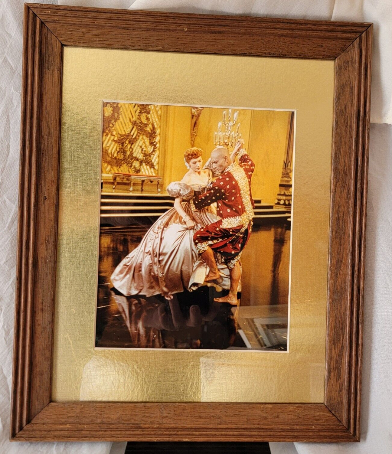 Vintage Yul Brynner Deborah Kerr The King And I FRAMED 16 X 13 Glossy Photo Vintage Yul Brynner Deborah Kerr The King And I FRAMED 16 X 13 Glossy Photo