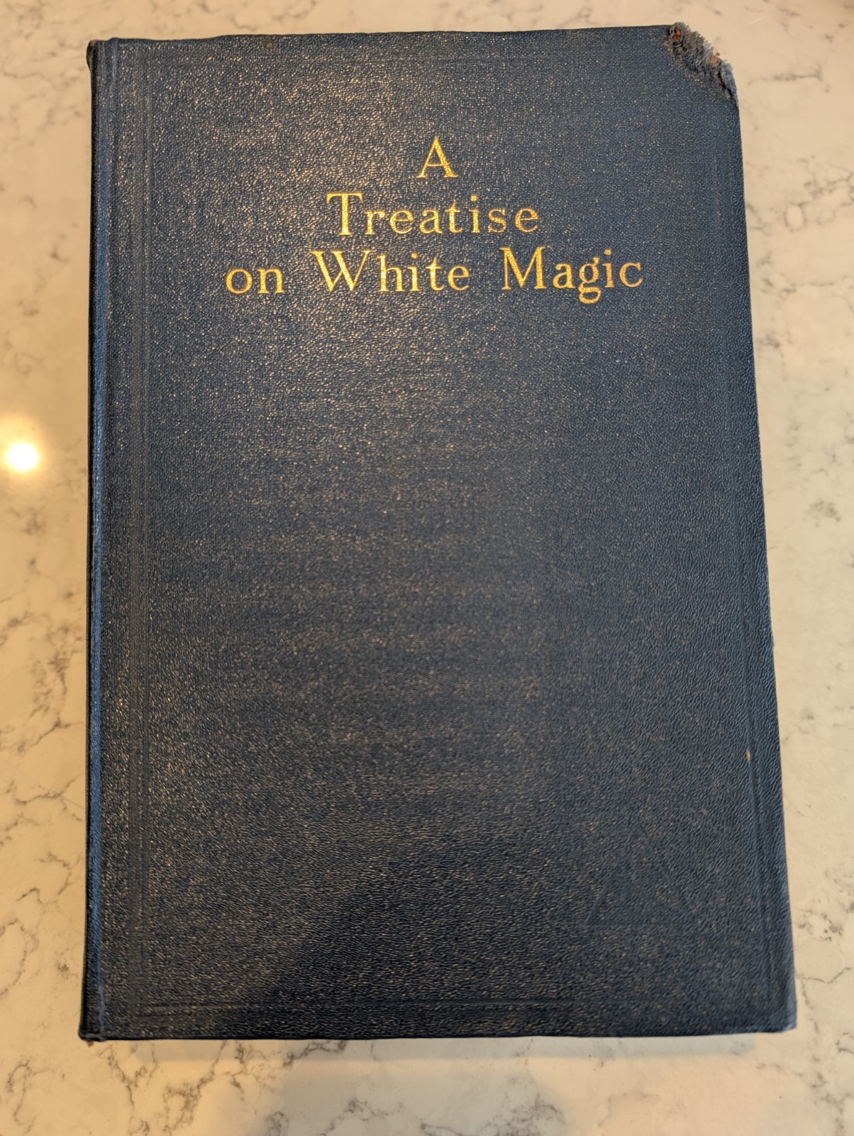 A Treatise on White Magic. Alice A. Bailey.  Collectors RARE 1934 first edition