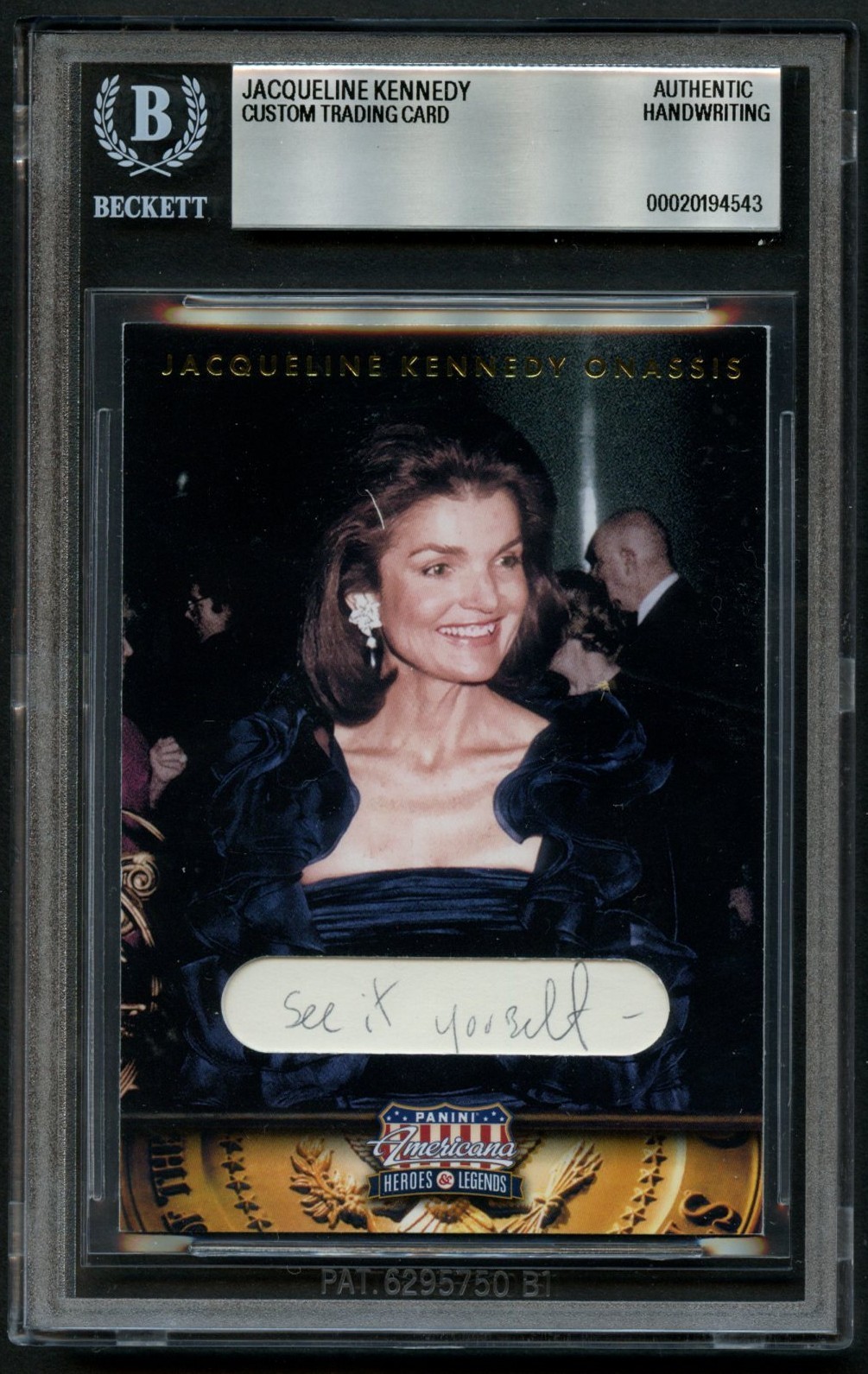 Jacqueline Kennedy HANDWRITTEN WORDS 