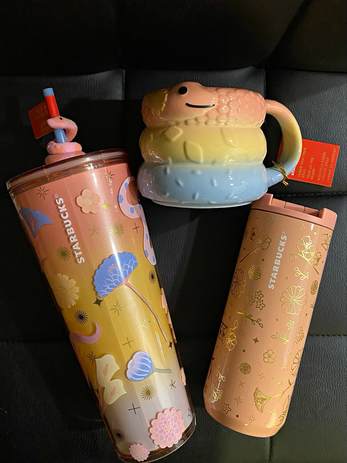 Starbucks Lunar New Year 2025 Year of the Snake Tumbler & Mug Set BNWT