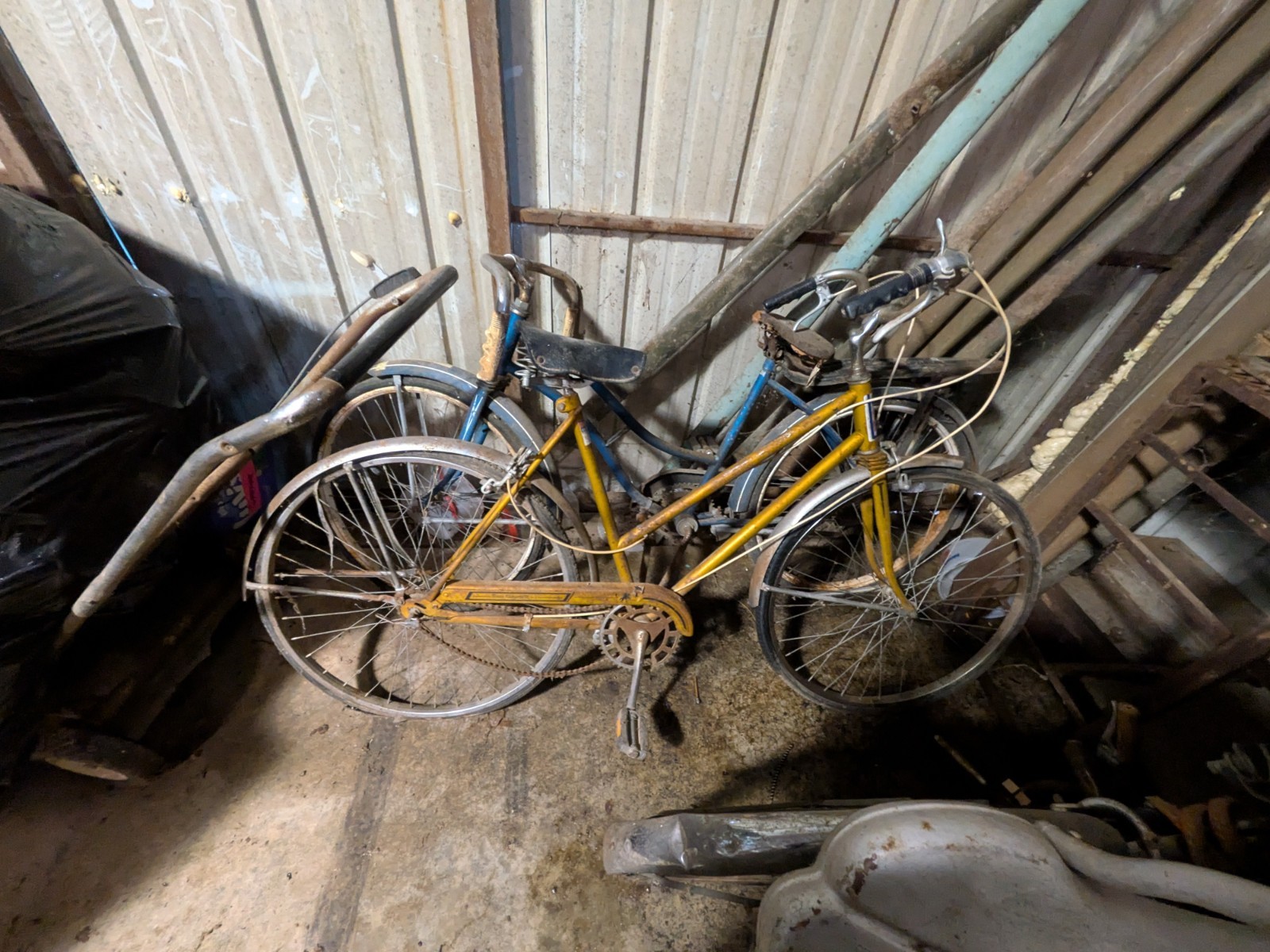 Texas Rangerette Vintage Yellow Complete Bicycle Classic Bike Collectible Rare