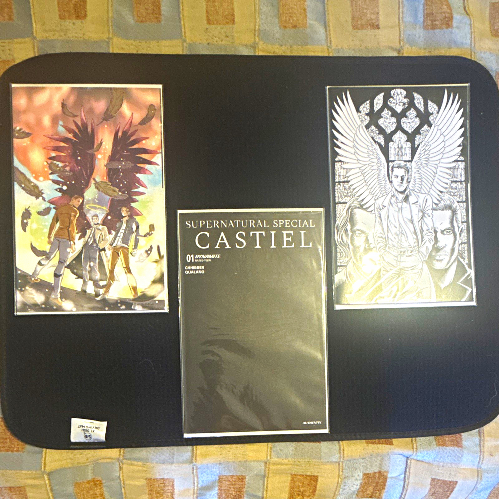 Supernatural Special: Castiel #1 w/ rarest variant Cover P (see pics) + CVR M&R Supernatural Special: Castiel #1 w/ rarest variant Cover P (see pics) + CVR M&R