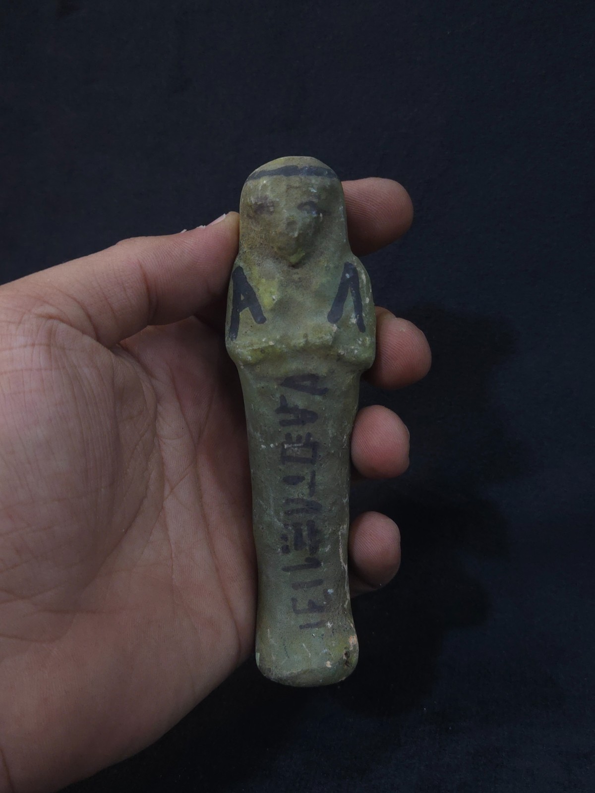 Rare Ancient Egyptian Antiques Figurine Ushabti Shabti Statue Authentic BC