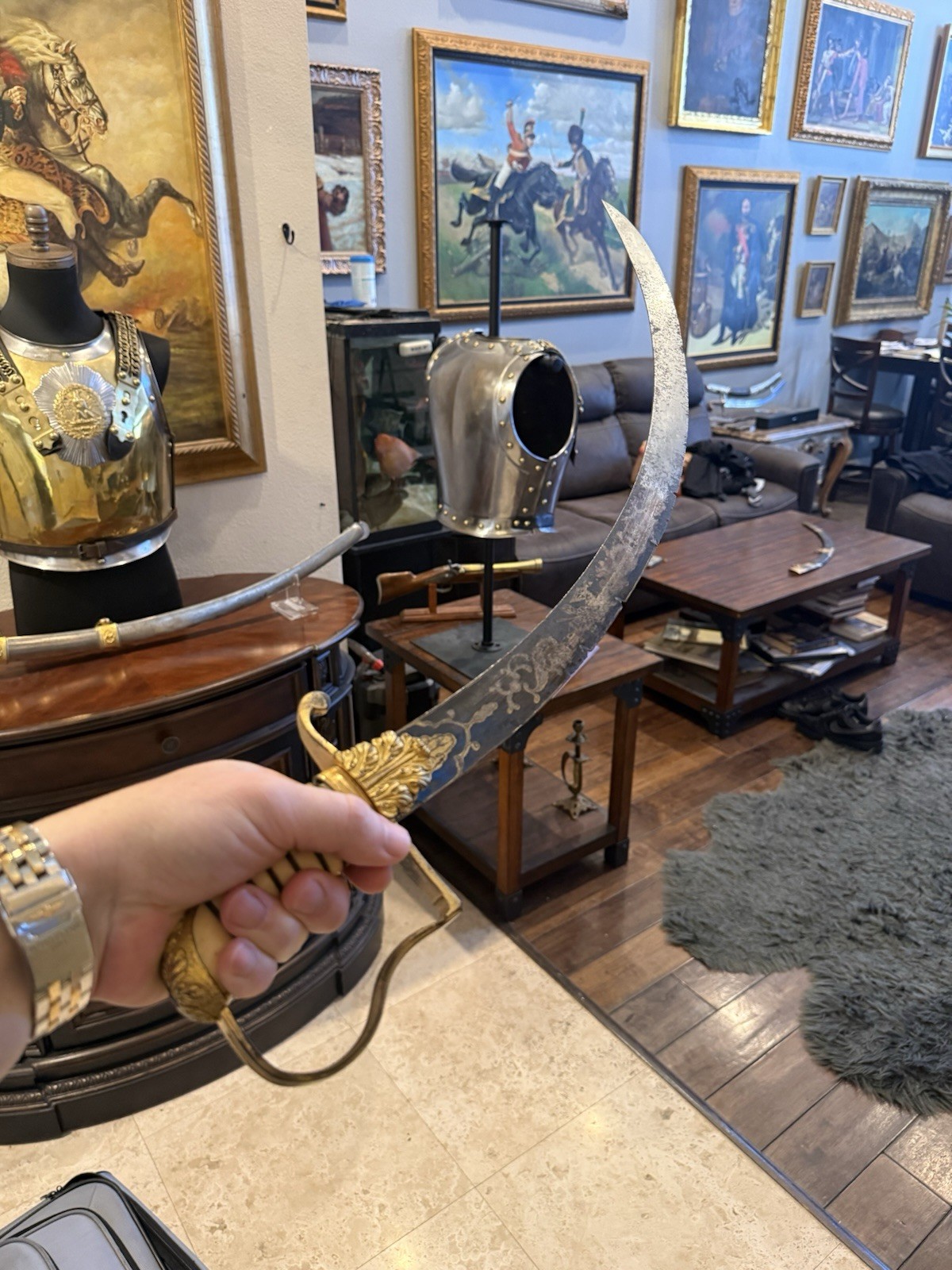 British Napoleonic Sword Possibly Naval