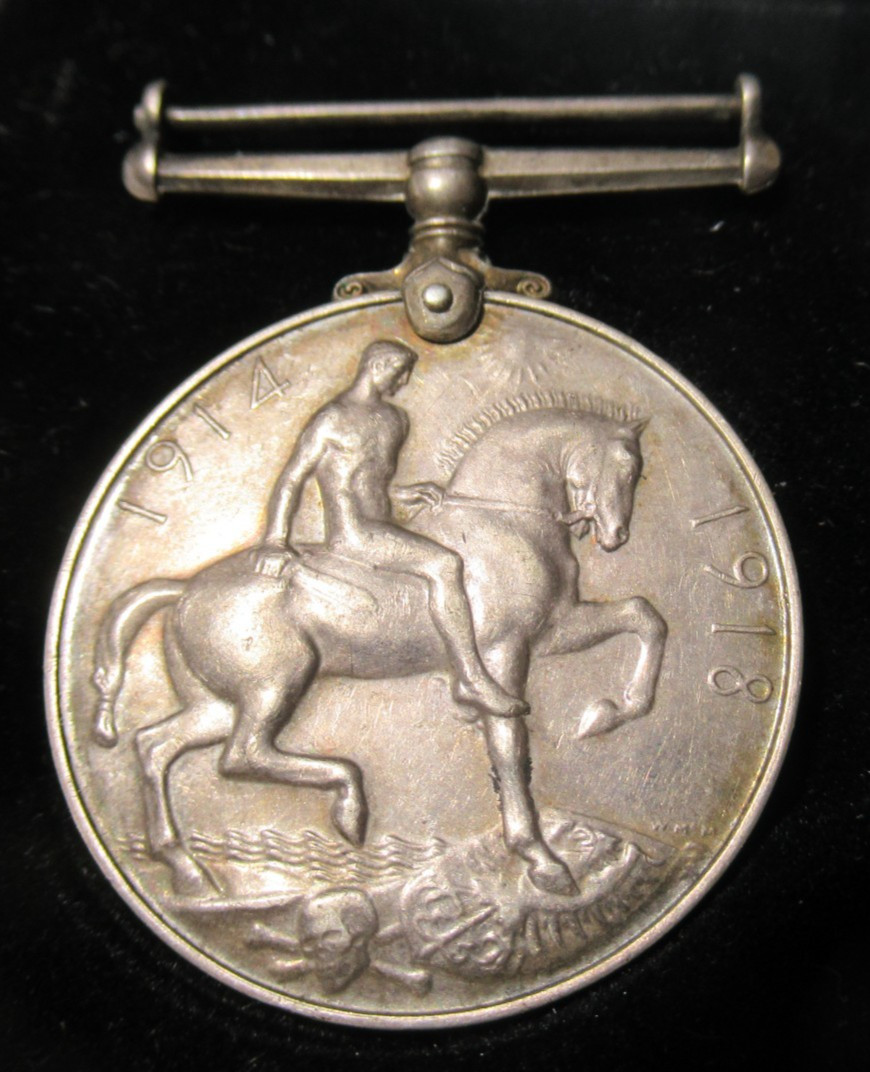 WWI Jewish Legion British War Silver Medal J-6244 Pte N. Pine Royal Fusiliers