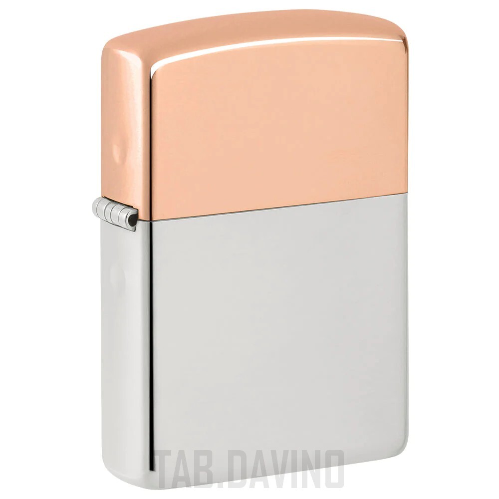 ZIPPO BIMETAL CASE SILVER 48695 LIMITED EDITION ZIPPO ORIGINAL USA