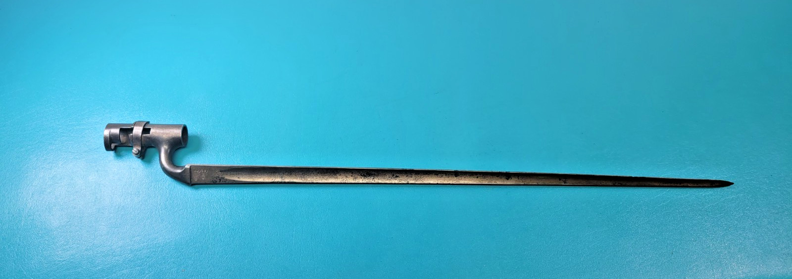 British Pattern 1876 Martini Henry Rifle Bayonet + Scabbard TR1947