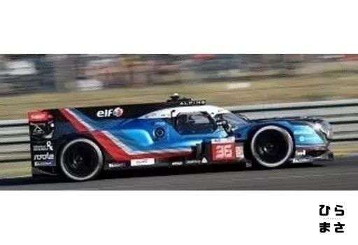 Diecast Car 1/43 Alpine A480 Gibson Alpine Elf Team 36 24H LeMans 2022 Japan Diecast Car 1/43 Alpine A480 Gibson Alpine Elf Team 36 24H LeMans 2022 Japan