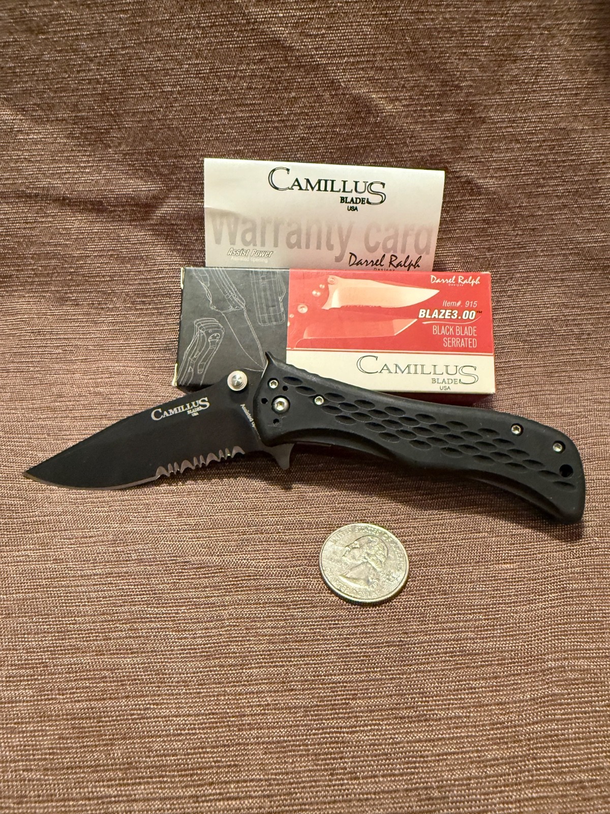 Camillus Blaze 3.00 – Darrel Ralph Design (Model 915)
