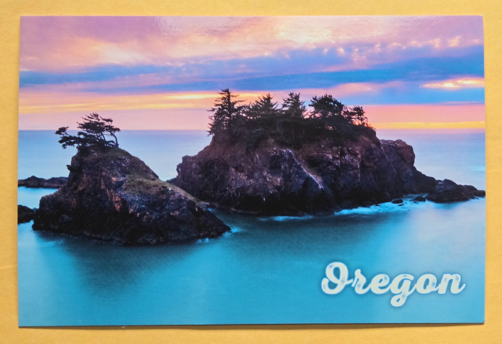 Postcard OR: Rock Cove. Oregon Postcard OR: Rock Cove. Oregon