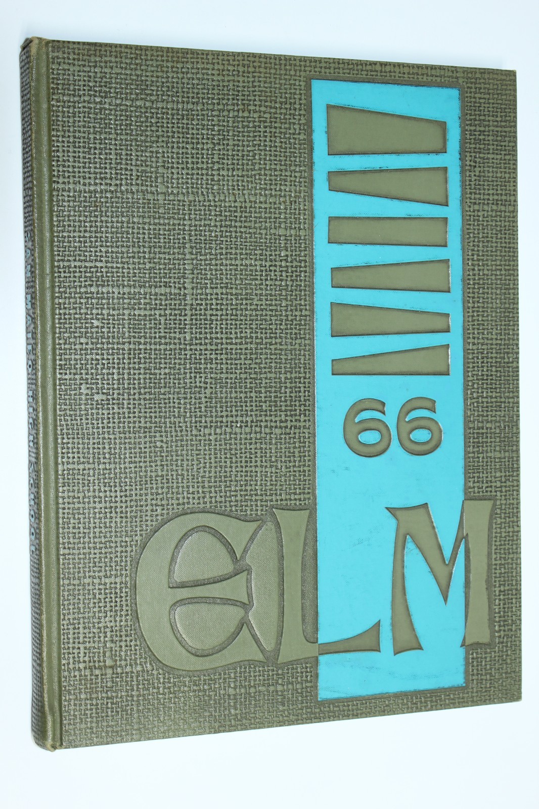1966 San Mateo High School Yearbook Annual San Mateo California CA -Elm 66