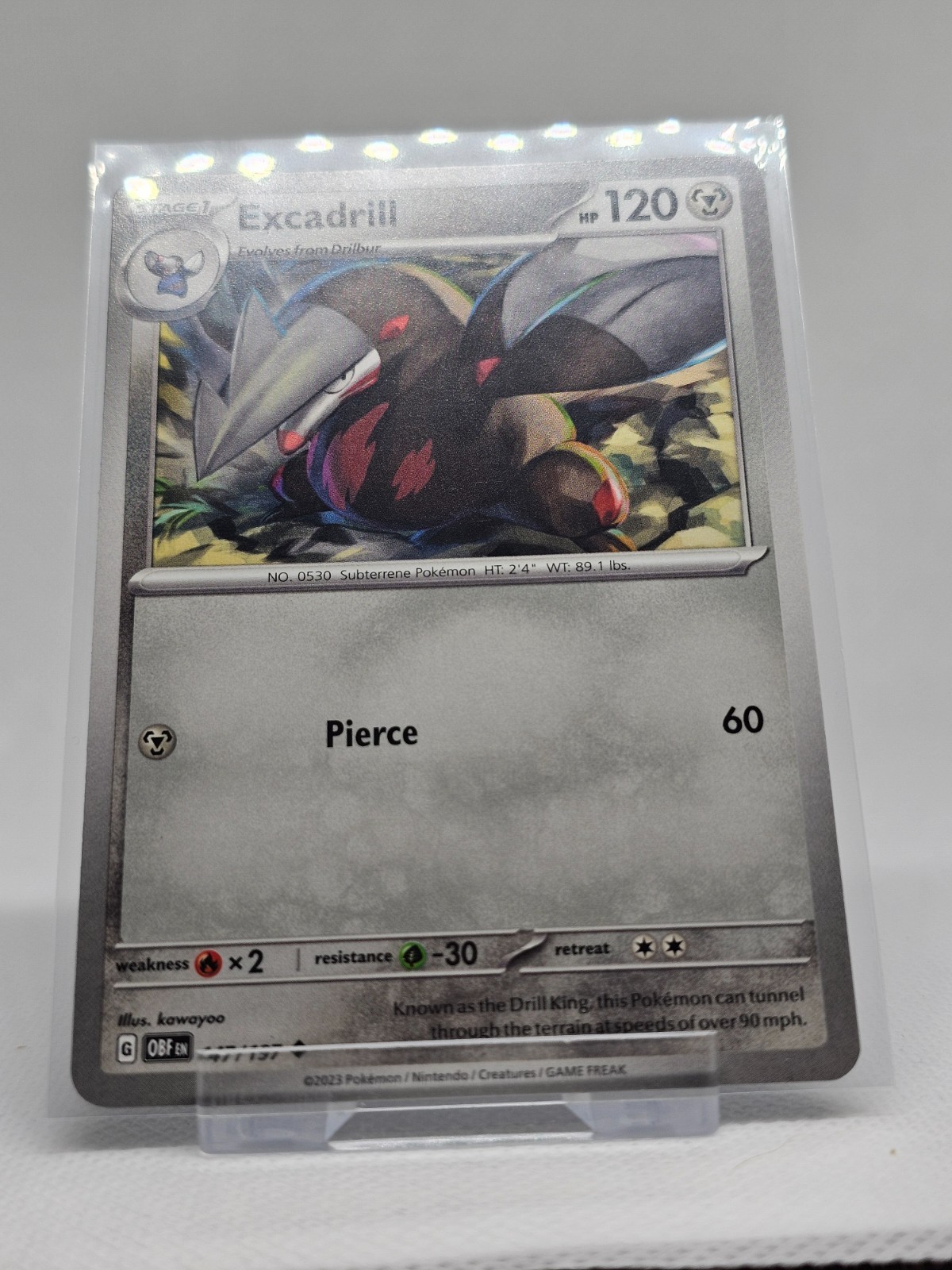 Excadrill - 147/197 - Uncommon - S&V: Obsidian Flames - Pokemon TCG