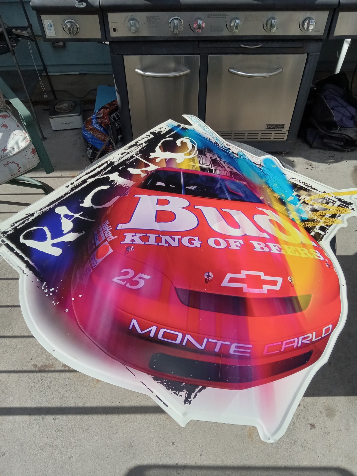 Budweiser Monte Carlo Racing Sign \