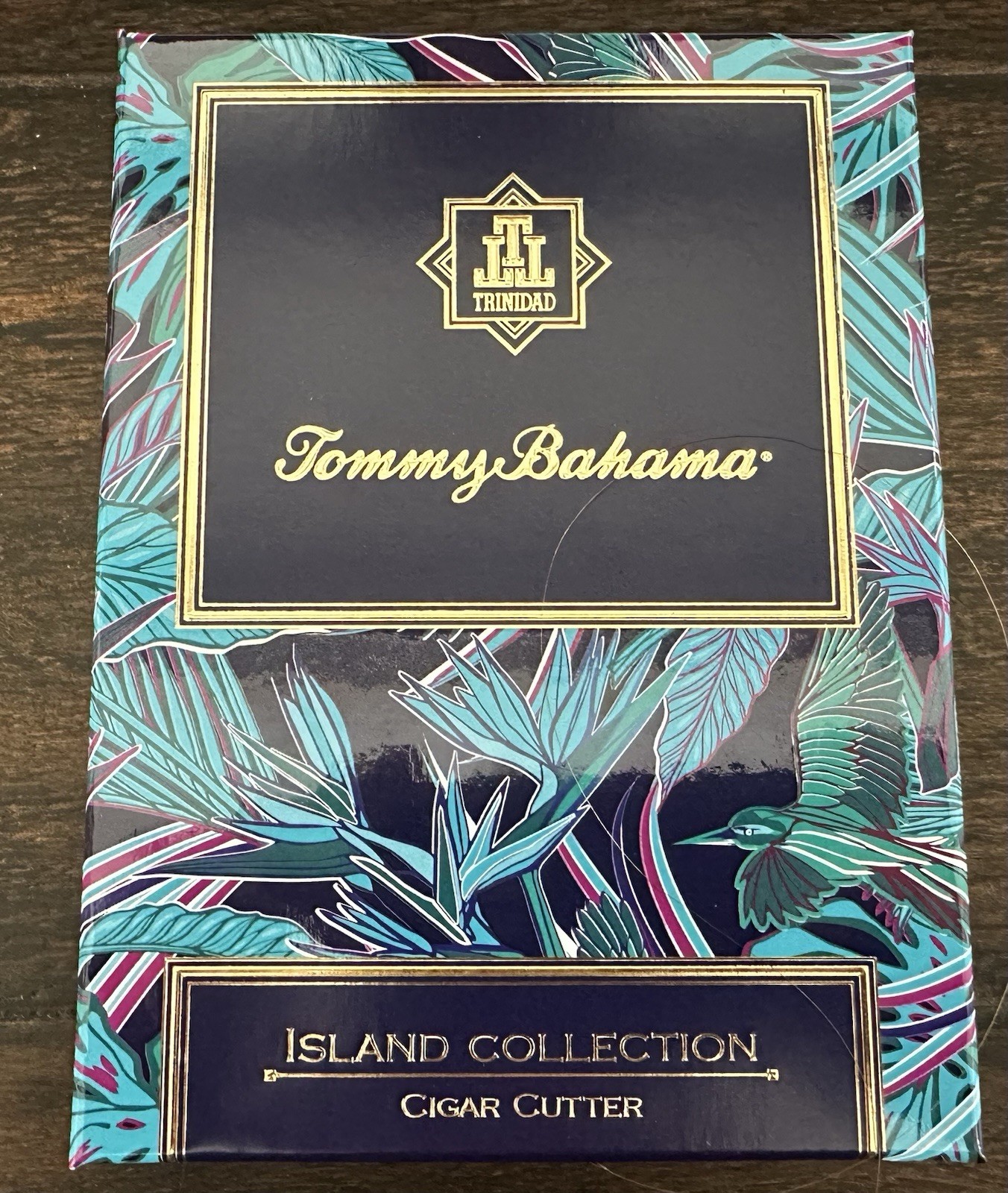 Tommy Bahama Trinidad Island Collection Cigar Cutter Set New in Box Tropical