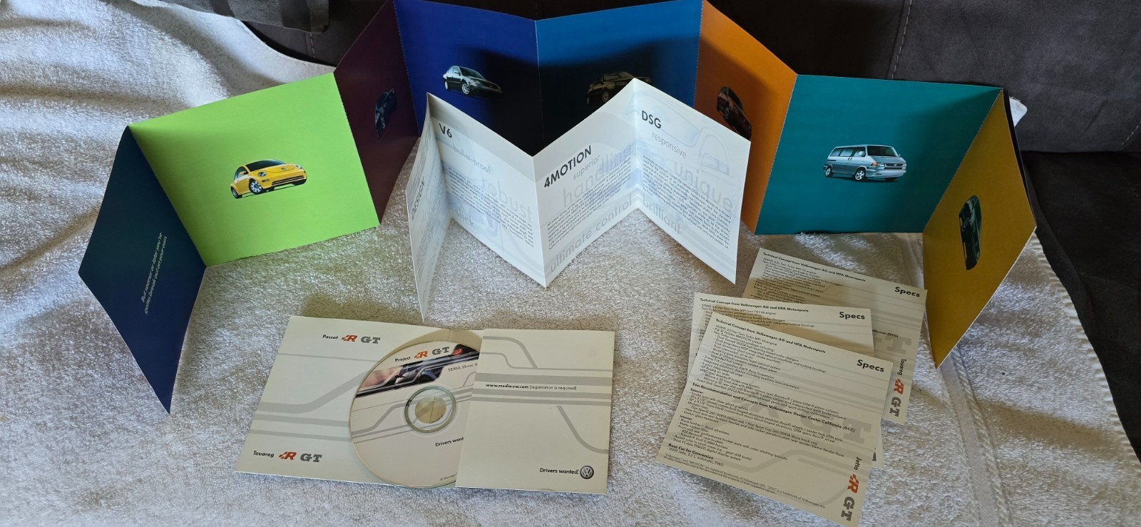 2005 Volkswagen VW R GT  Media Information Press Kit SEMA RARE RABBIT GOLF GTI