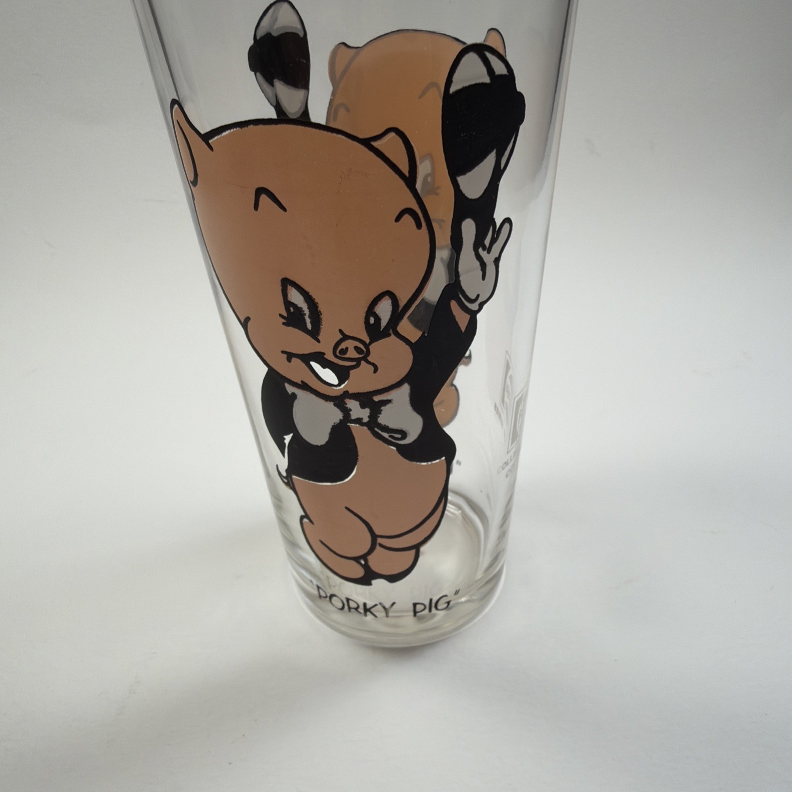 1973 Vintage Porky Pig Petunia Pig Drinking Glasses Pepsi Collector\'s Series 1973 Vintage Porky Pig Petunia Pig Drinking Glasses Pepsi Collector\'s Series