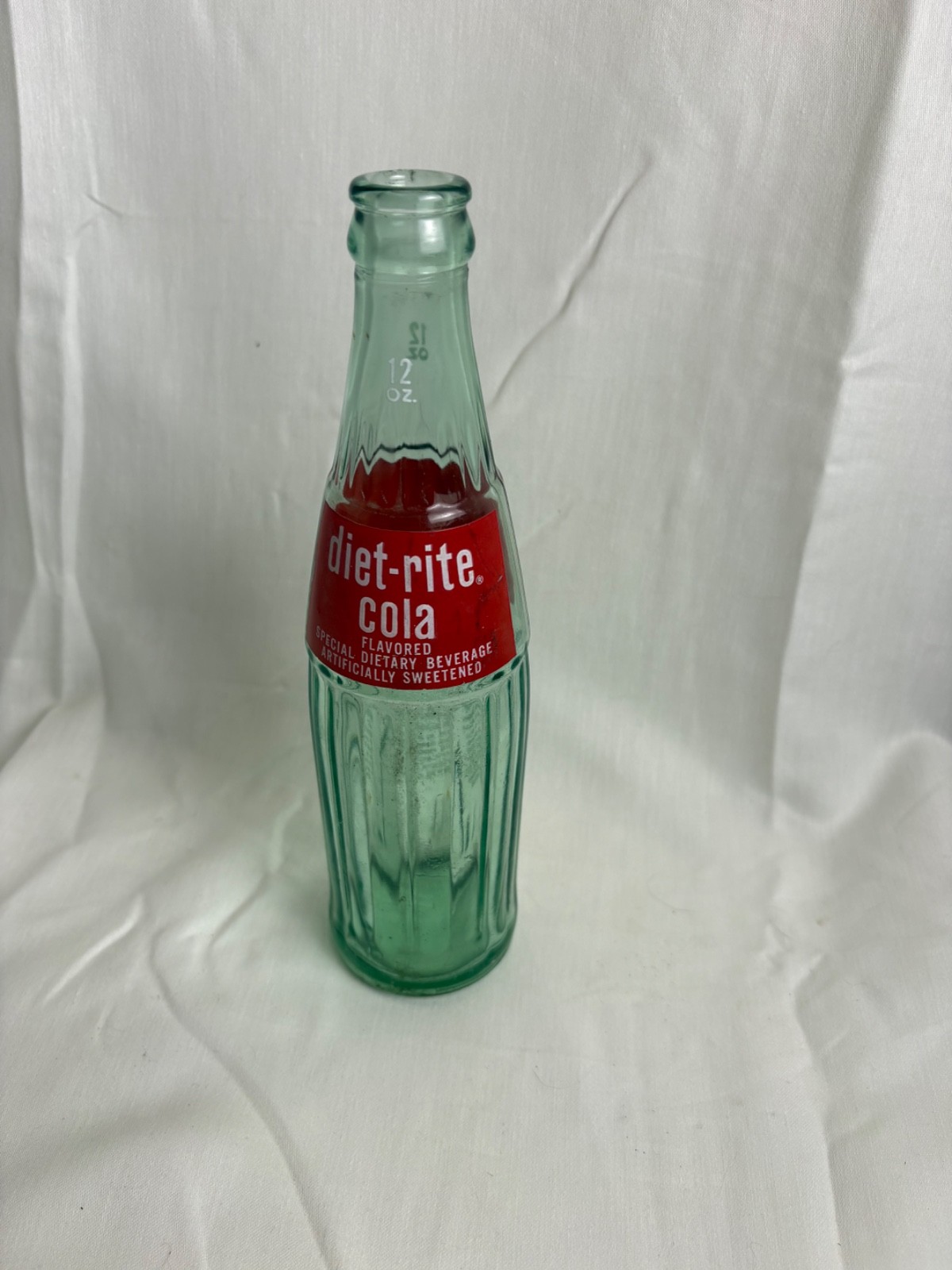 1964 Diet-Rite Cola Glass Bottle- 12 Oz.