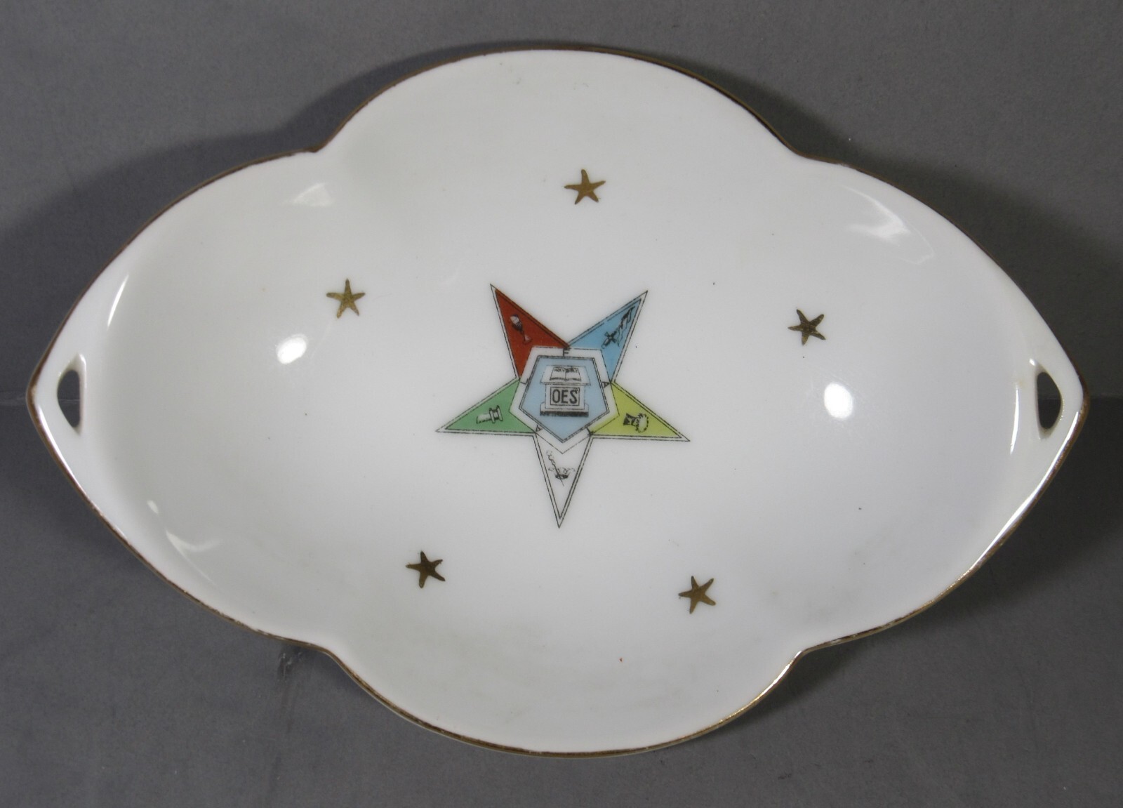 VINTAGE Lefton Eastern Star Dish-Bowl 6.5\
