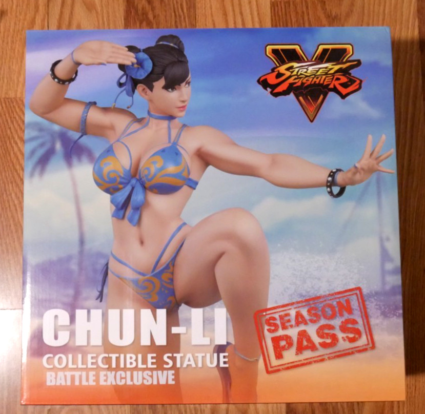 PCS Collectibles Chun-Li Black Bikini Exclusive Statue Scale 1:4 Street Fighter