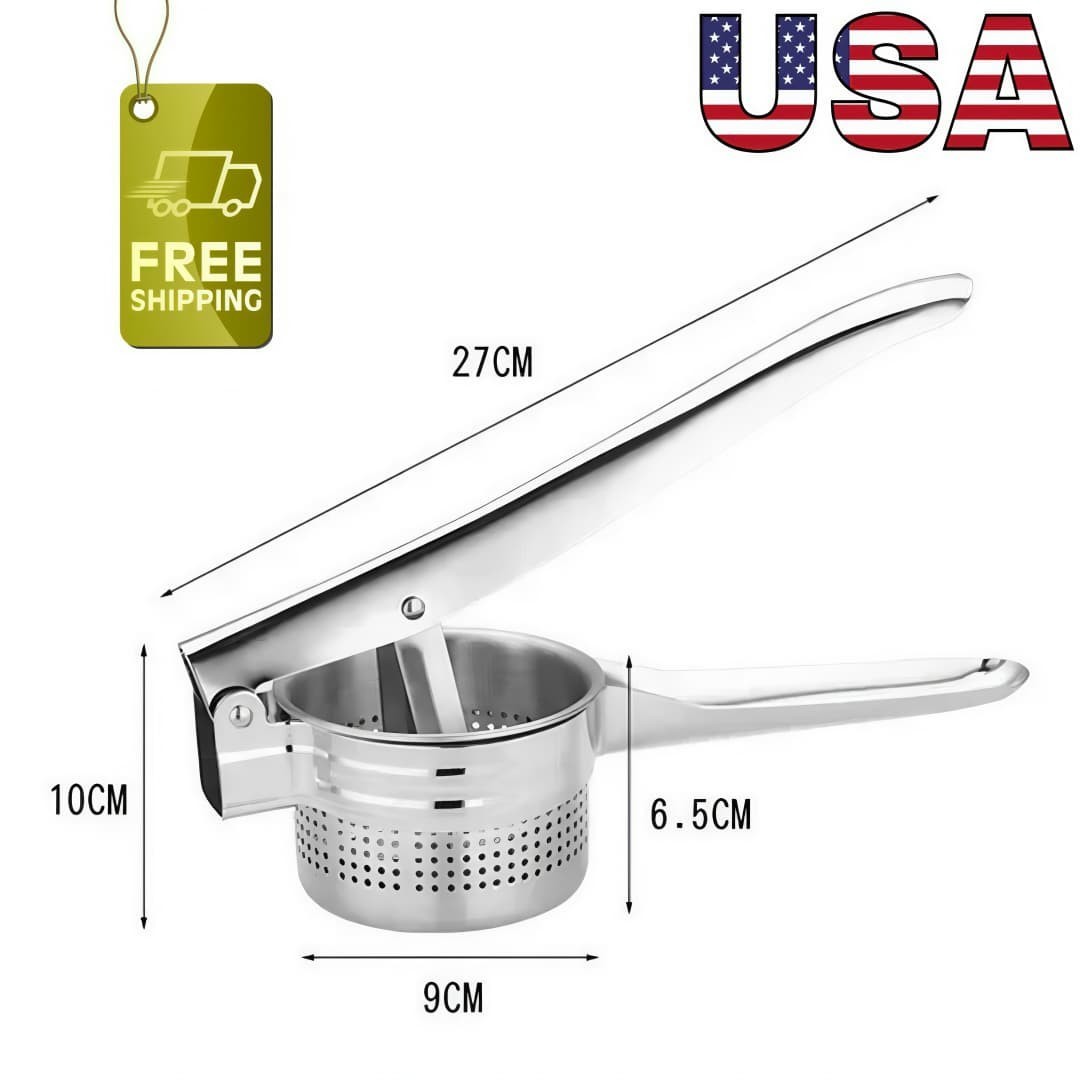 Stainless Steel Potato Ricer Heavy Duty Masher Press Kitchen Tool