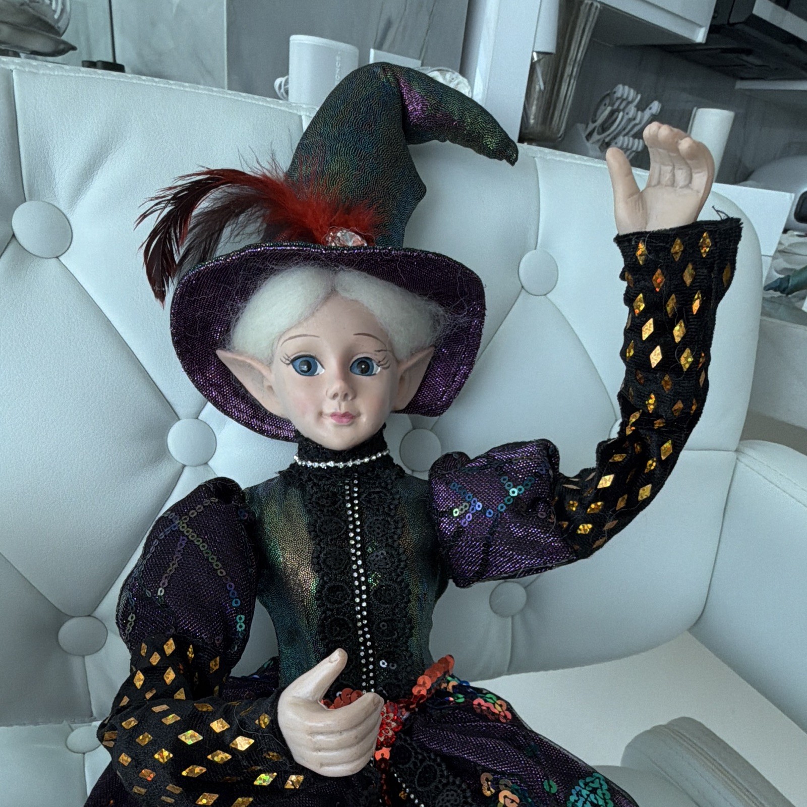 30in Cynthia Rowley Halloween Fantasy Elves Elf/Pixie Collectible Figurine Doll