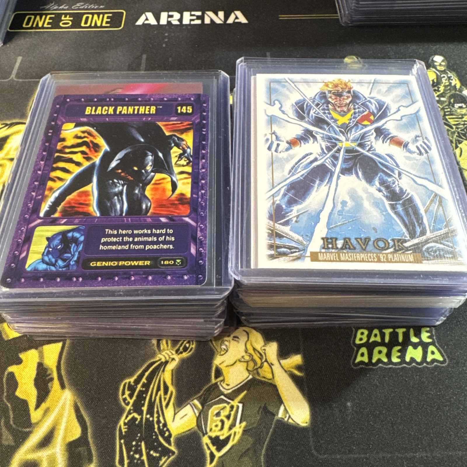 Marvel Huge 45x Card Bundle 92’ MM Platinum Peru X-Men/Expansion Topps Chrome🔥