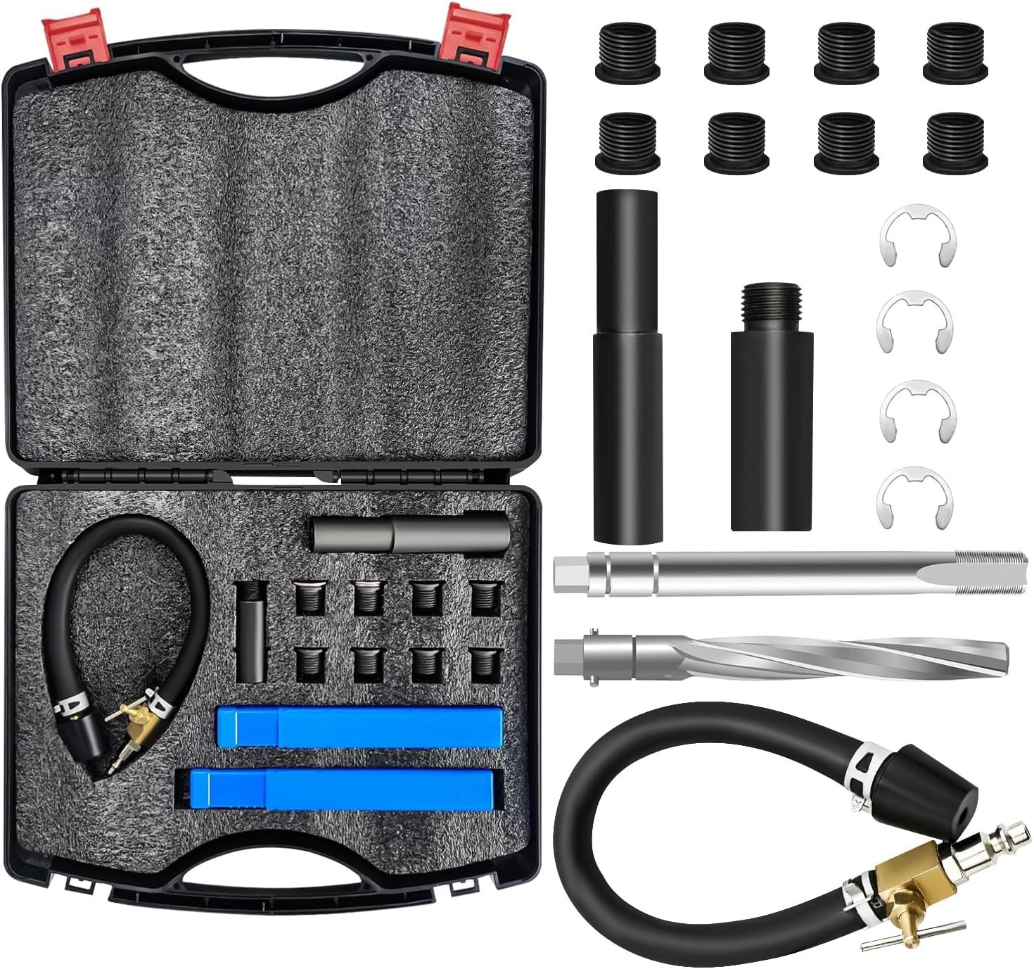 39300 3-Valve M16x1.5 Sparkplug Insert Repair Kit to Repair Spark Plug Thread...