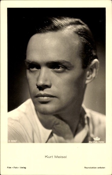 Postcard actor Kurt Meisel, portrait - 11669064