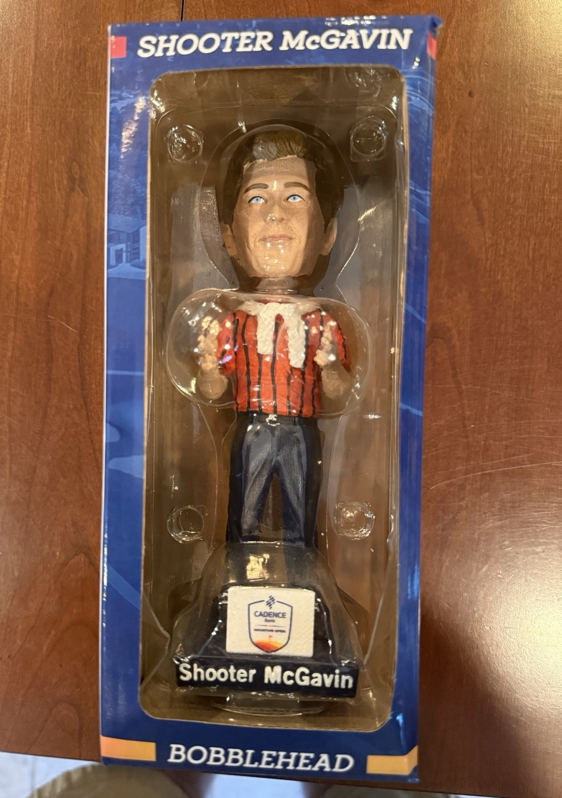 BDA Sports Shooter McGavin Bobblehead Limited Edition Cadence Bank Open 2022