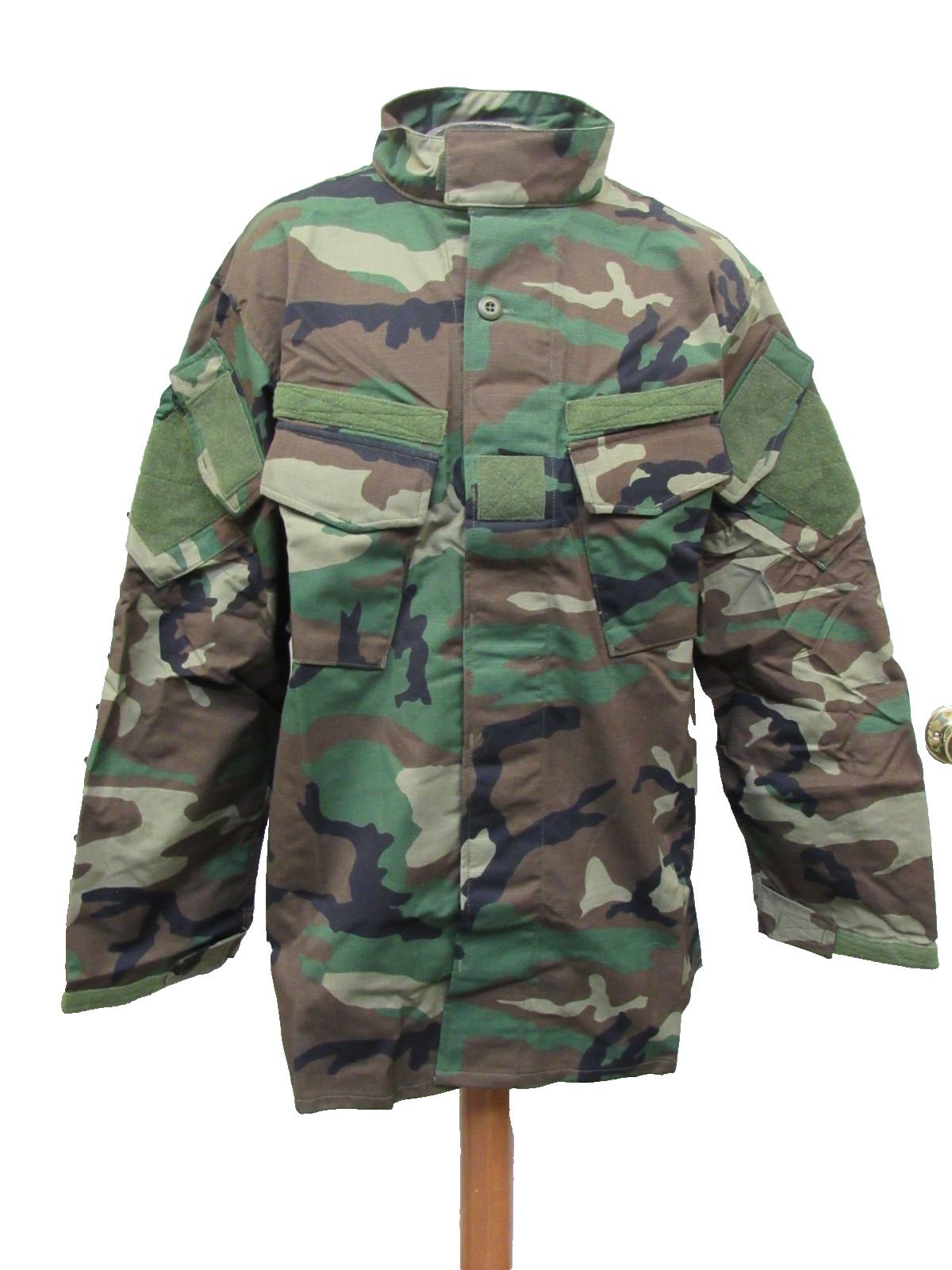 Beyond Clothing US M81 Woodland Camo A9 Mission Shirt  Blouse XLarge RAID MOD