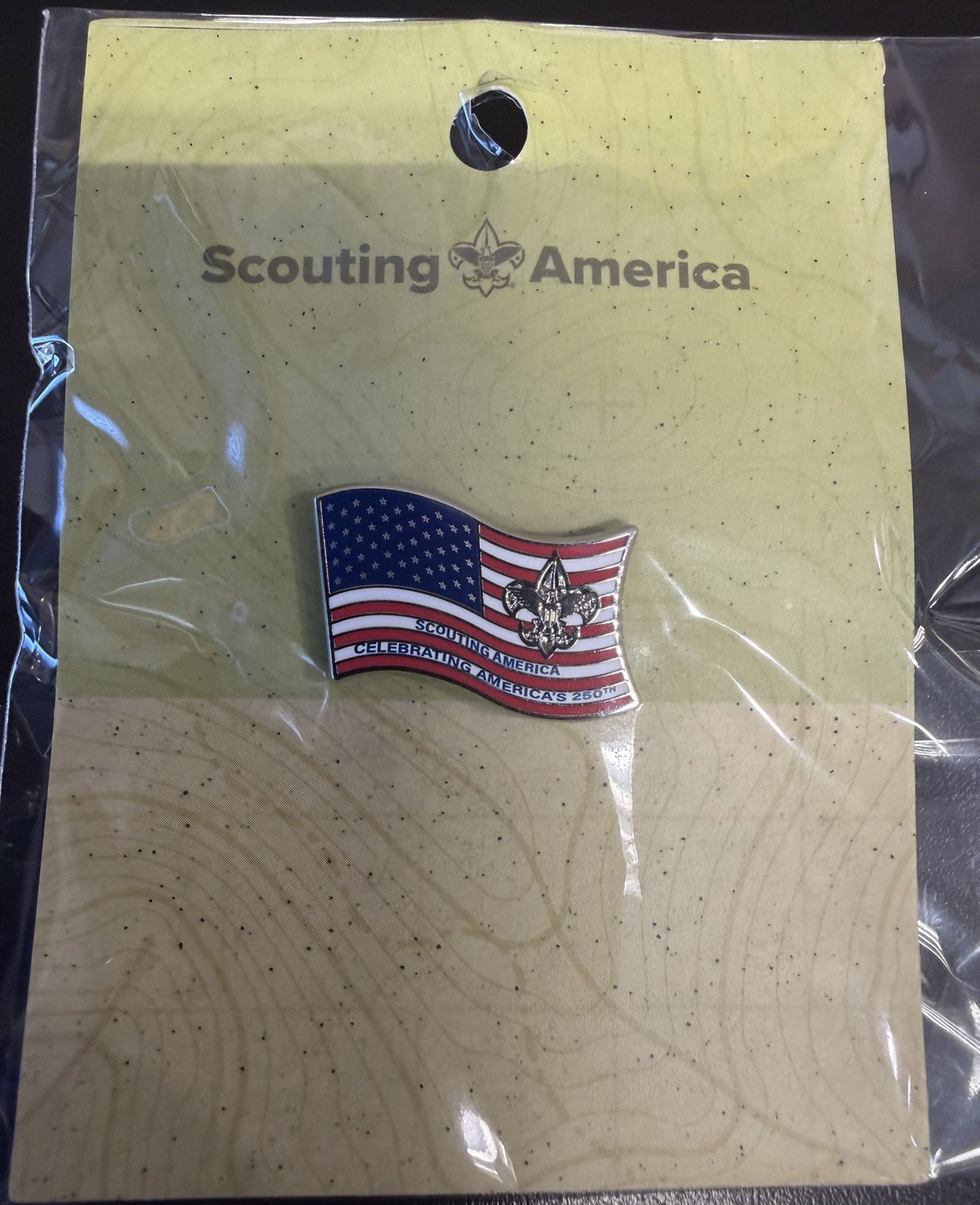 Boy Cub Scout New Sold Out America 250 Pin Brand New Boy Cub Scout New Sold Out America 250 Pin Brand New