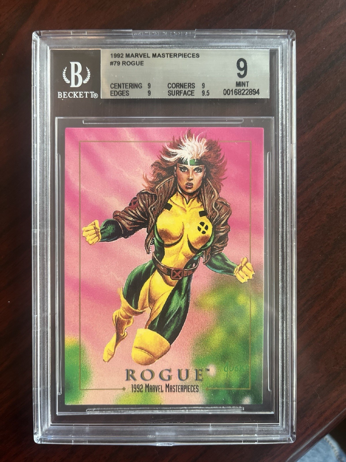 BGS 9 Rogue #79 1992 Marvel Masterpieces Skybox MINT Joe Jusko