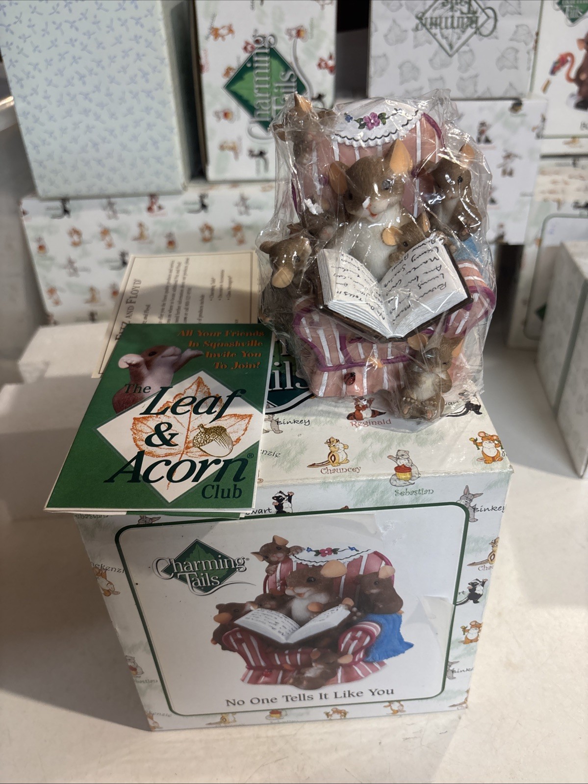 NIB Enesco Charming Tails 