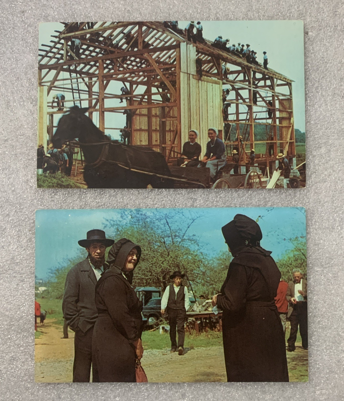 Vintage Lot Of 2 Postcards - Greetings From The Penna. Dutch Country Unposted