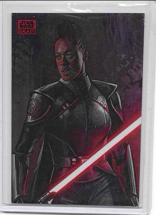 Reva - 2024 Topps Chrome Star Wars Galaxy #Ge-14 Red /5