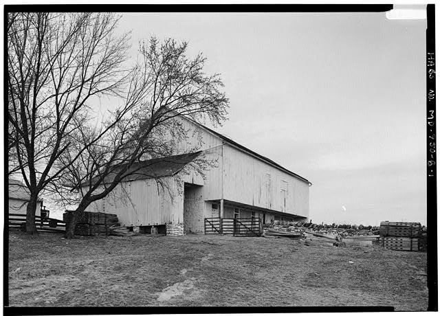 Sharpsburg Maryland Mumma Farm Barn 1930s Antietam Battlefield Bank Barn
