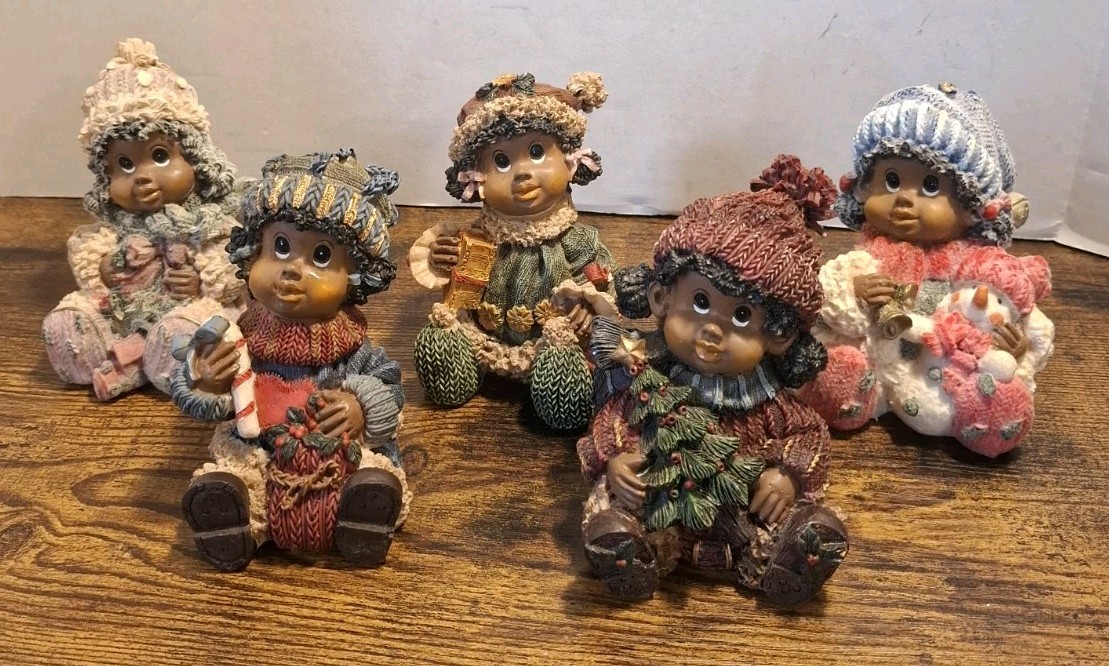 Vintage K’s Collection African American HoboKids At Play Lot of 5 Figurines Vintage K’s Collection African American HoboKids At Play Lot of 5 Figurines